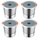 thumbnail image 1 of Copas K reutilizables | Tazas K reutilizables para cafeteras Keurig 1.0 y 2.0 de una sola taza, colador de malla integrado de acero inoxidable, accesorios keurig (paquete de 4), 1 of 7