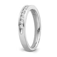 thumbnail image 2 of Araiya Fine Jewelry 10K White Gold Diamond Band Ring (1/3 cttw, I-J Color,I2-I3 Clarity) Size 7, 2 of 6
