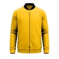 thumbnail image 4 of LIaqionyy Mens Lightweight Jacket Zip up Casual Spring Fall Long Sleeve Outerwear with Pockets Solid Color Clothes, 4 of 6