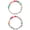 Round beads, variant on Sibling Themed Beaded Stretch Bracelet for Women, Acrylic Elastic Sister Matching Jewelry, Delicate Friendship Bracelet Gifts for Birthday & Sister Celebrations