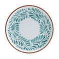 thumbnail image 4 of INFUSE 12 Piece Lebrillo Pattern Melamine Dinnerware Set for Outdoor Dinner Salad Plates Bowls, Aqua, 4 of 9