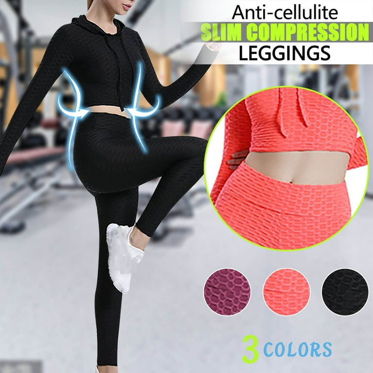 ZYIA Active Leggings & Sport Bra Set In Black Size 6-8 Activewear