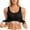 Black, variant on ,Front Closure Bras for Women Push up Posture Corrector Racerback Wireless Yoga Bralettes Smooth Seamless Full Coverage Soft Comfortable Everyday Bras Beige M