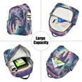 thumbnail image 5 of FORMRS Mini Backpack Purse for Women Travel Daypack Casual Shoulder Bag, Astronaut Pattern, 5 of 7