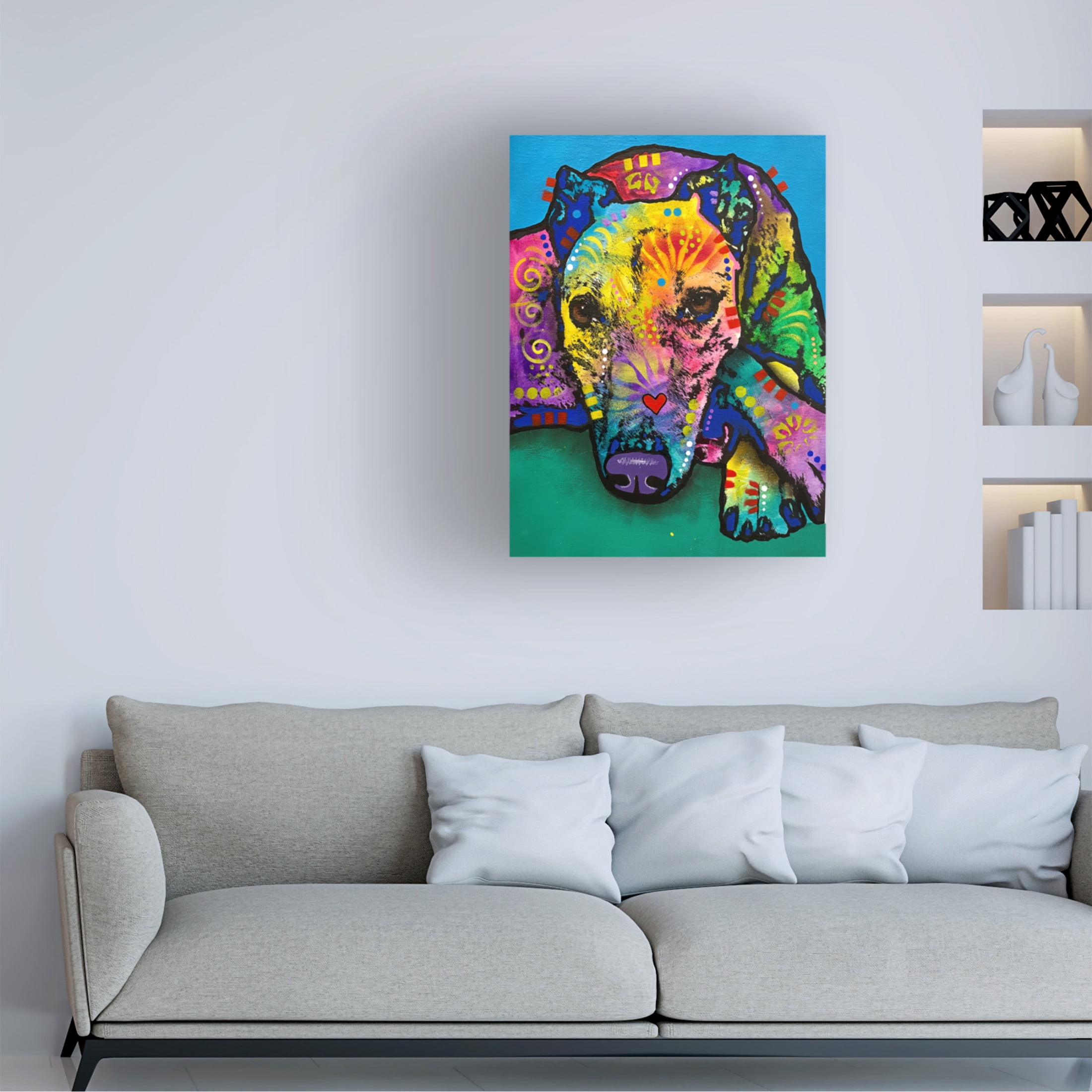 Canvas Wall Art - Dean Russo 'No You Are The Best' Wall Art for Living Room, Bedroom, or Office Décor by Trademark Fine Art - 35 x 47 Inches