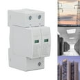 thumbnail image 1 of Dispositif de Protection contre les Surtensions Blanc IP20 Coffre-Fort Simple Combiné Boîte 60KA avec SurgeArrester pour le Tonnerre, 1 of 8