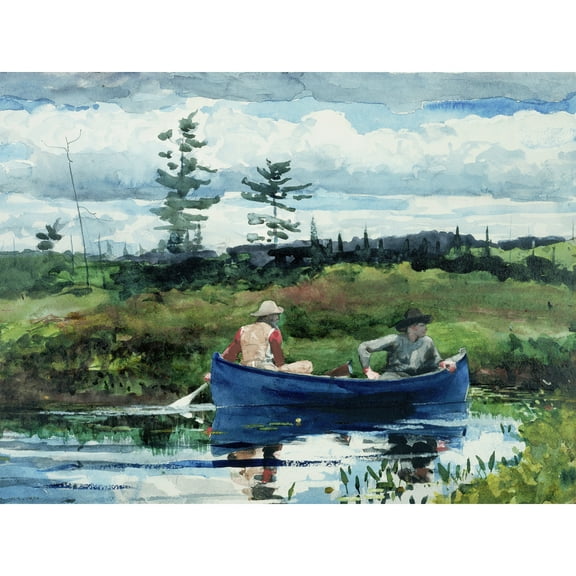 Winslow Homer The Blue Boat Extra Large Art Print Wall Mural Poster Premium XL