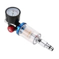 thumbnail image 2 of AFR2000 Water Separator Trap Filter Airbrush Compressor with Fittings MPA Pressure Gauge Combination, 2 of 7