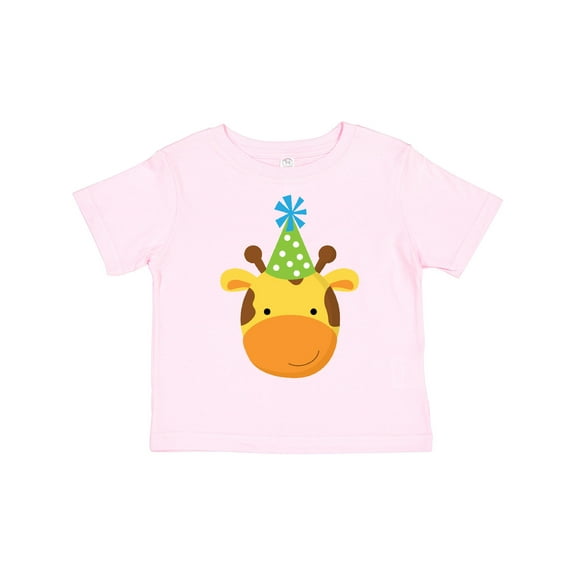 Inktastic Giraffe Jungle Birthday Boys or Girls Toddler T-Shirt