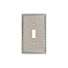 thumbnail image 3 of Nostalgic Warehouse 720046 Egg & Dart Switch Plate with Single Toggle, Satin Nickel, 3 of 3