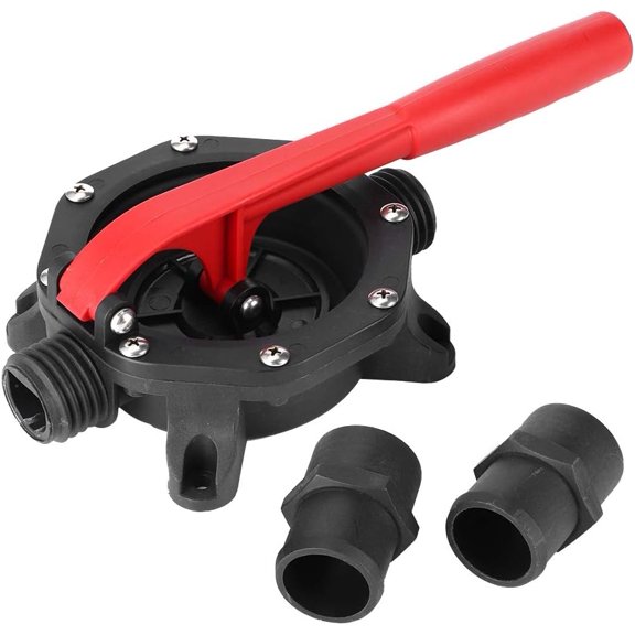 Manual Bilge Pump, Plastic Handle Marine Manual Diaphragm Hand Bilge with Adapter Sealing Ring for Boat Yacht SFDHPG72002(NMDPHG72002)