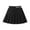 Black, variant on Cheer Skirts for Girls White Girls' Uniform Pleated Skort, Kids Adjustable Waist Pleated Cute Mini Skirt Built in Shorts Tulles Skirt for Girls Black 8Y
