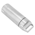 thumbnail image 4 of Container&nbsp Portable Waterproof Stainless Steel Pills Case Container Bottle Keychain For Elderly(Steel Color, 4 of 8