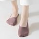 thumbnail image 5 of Calcetines invisibles de estilo fino para mujer, medias invisibles de silicona antideslizantes con posicionamiento, boca poco profunda, 5 uds., 5 of 5