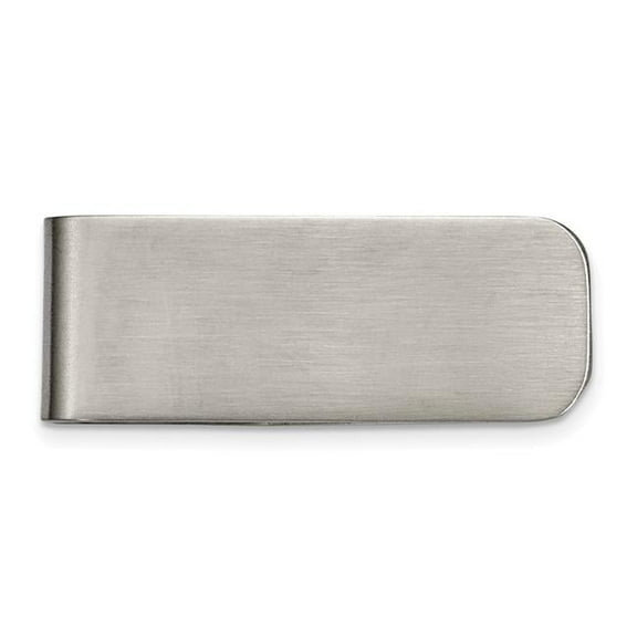 Primal Steel Stainless Steel Brushed Money Clip