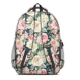 thumbnail image 3 of Pioneer Flower Backpack for School,Cute School Bag,Schoolbag with Adjustable Shoulder Straps & Padded Back,16.9 Inch, 3 of 5