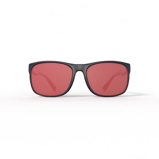 Hurley 60mm Polarized Round Sunglasses W/Hard Case Men Women Unisex Mirror Lense Hurley Men main image 4