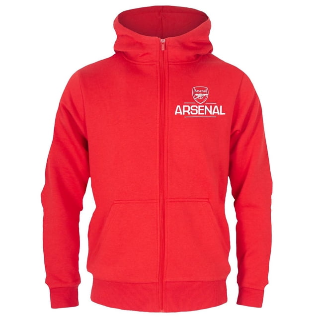 Arsenal Chandail à Capuchon en Molleton à Fermeture Éclair Intégrale pour Garçons FC