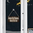 thumbnail image 6 of Wood Sign Always The Padawan, Never The Jedi Door Decorations Hanging Farmhouse Wood Rustic Sign For Front Door Home Yard Porch Hanging Decor 12" X 6", 6 of 7