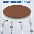 thumbnail image 6 of KEKOY Adjustable Shower Stool, FSA/HSA Eligible Bath Stools for Inside Shower Anti-Slip Round Plastic Upgraded Bathroom Seats,Tool-Free Bath Chairs for Seniors, 6 of 10