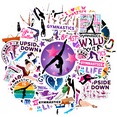thumbnail image 2 of 35pcs-50pcs Energetic Stationery Stickers Athletic Sports Stickers Dynamic Gymnastics Stickers for Phone Laptop Suitcase, 2 of 9