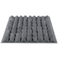 thumbnail image 3 of Maceta vertical para colgar en la pared, para jardín, interior y exterior, con 72 bolsillos, color gris, 3 of 14