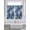 Blue, variant on Sage Green Ombre 2 Panel Kitchen Curtains for Small Windows, Gradient Abstract Art Vintage Bathroom Tier Curtain, Short Window Treatment for Bedroom/Living Room 55"x24"