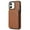 Brown, variant on Compatible With iPhone 11 Wallet Case,PU Leather,Back Flip Kickstand,Detachable Magnetic Wallet,With Card Slots,Shockproof Rugged Ultra Slim Anti-fall Phone Case Cover,Brown