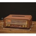thumbnail image 2 of Retro Tissue Box Covers Tissue Paper Holder Rustic House Tissue Box Cover for Home Office Restaurant, 2 of 4