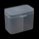 thumbnail image 3 of Organizador de plástico transparente Zulema Estuche organizador de algodón de maquillaje, 3 of 8