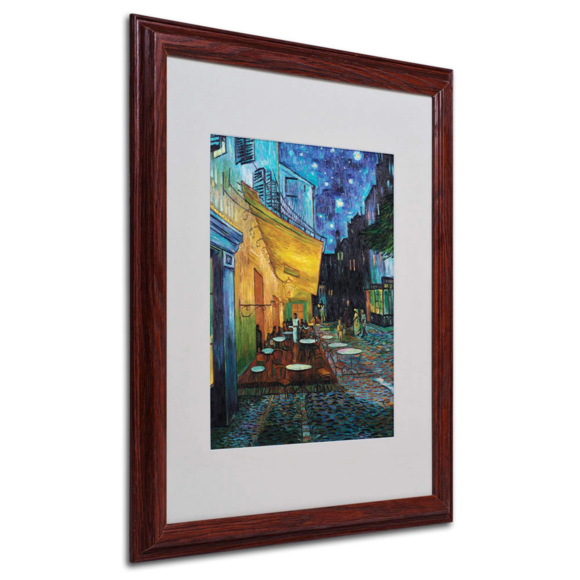 Trademark Art 'A Tree of Life' Framed Matted Art by Kurt Shaffer