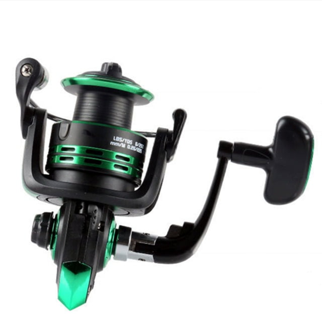 Fishing Reel Spinning Left/Right Hand Double Spool 5.2:1 Gear Ratio High Speed 1000-7000 Carp Reels Spinning Sea Fishing Reel ,Rigid Aluminum Skeletal Frame
