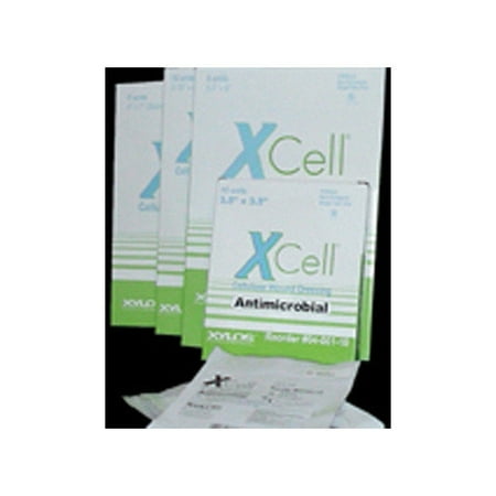Medline XCell Antimicrobial Wound Dressings 10 Count