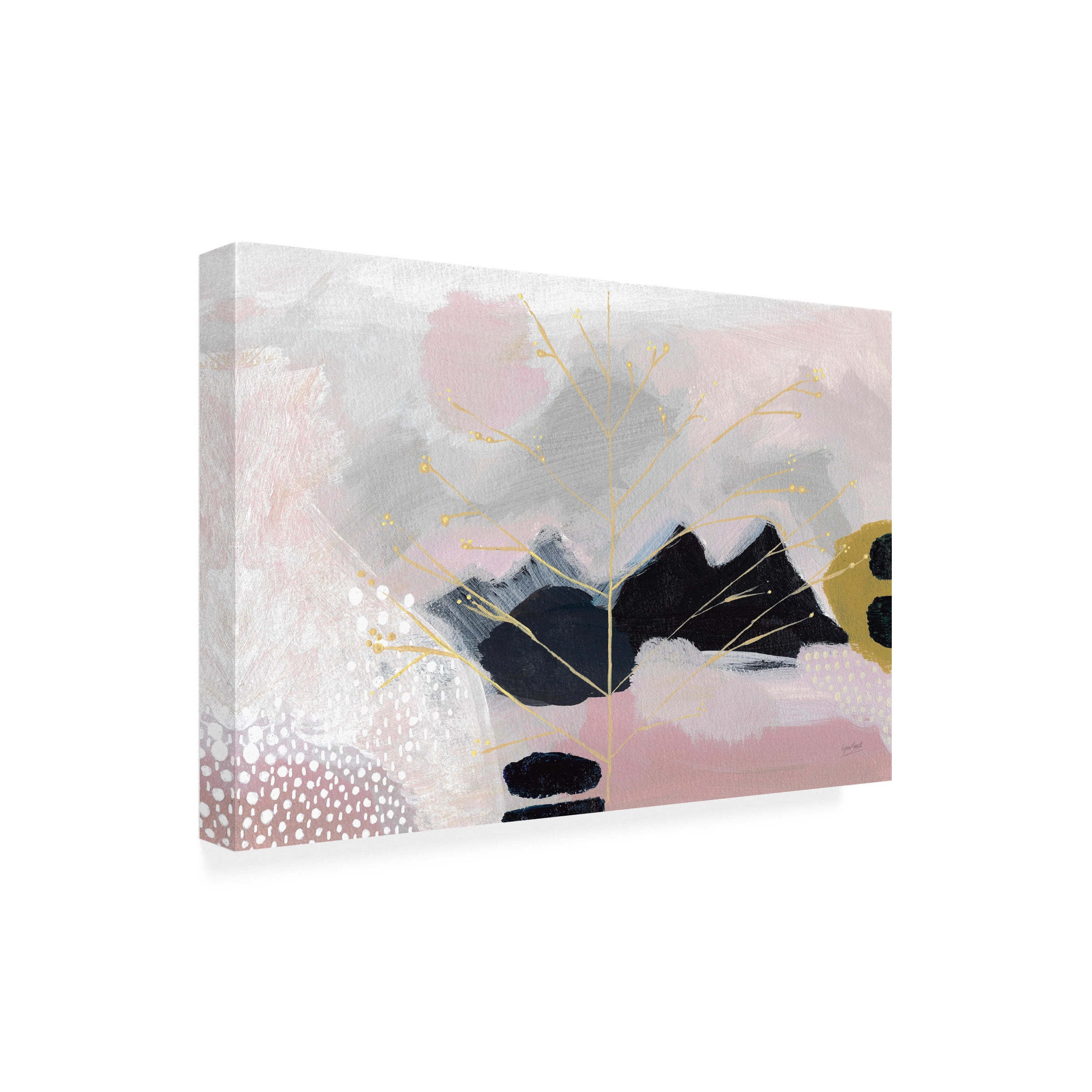 Lynn Mack 'Even the Rocks Cry Out I' Canvas Art