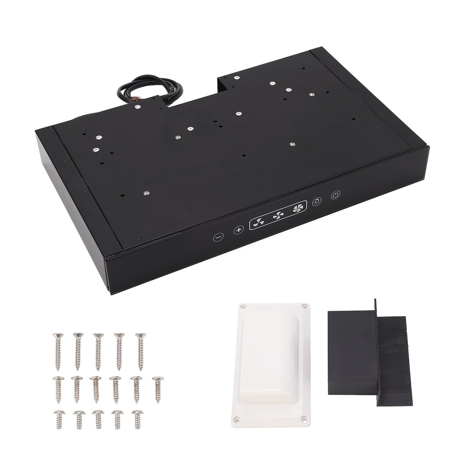 Stove Hood Range Hood 12V Cooking Range Hood 3 Speed Adjustable with Touchable Screen LED Light ,Easy to Use