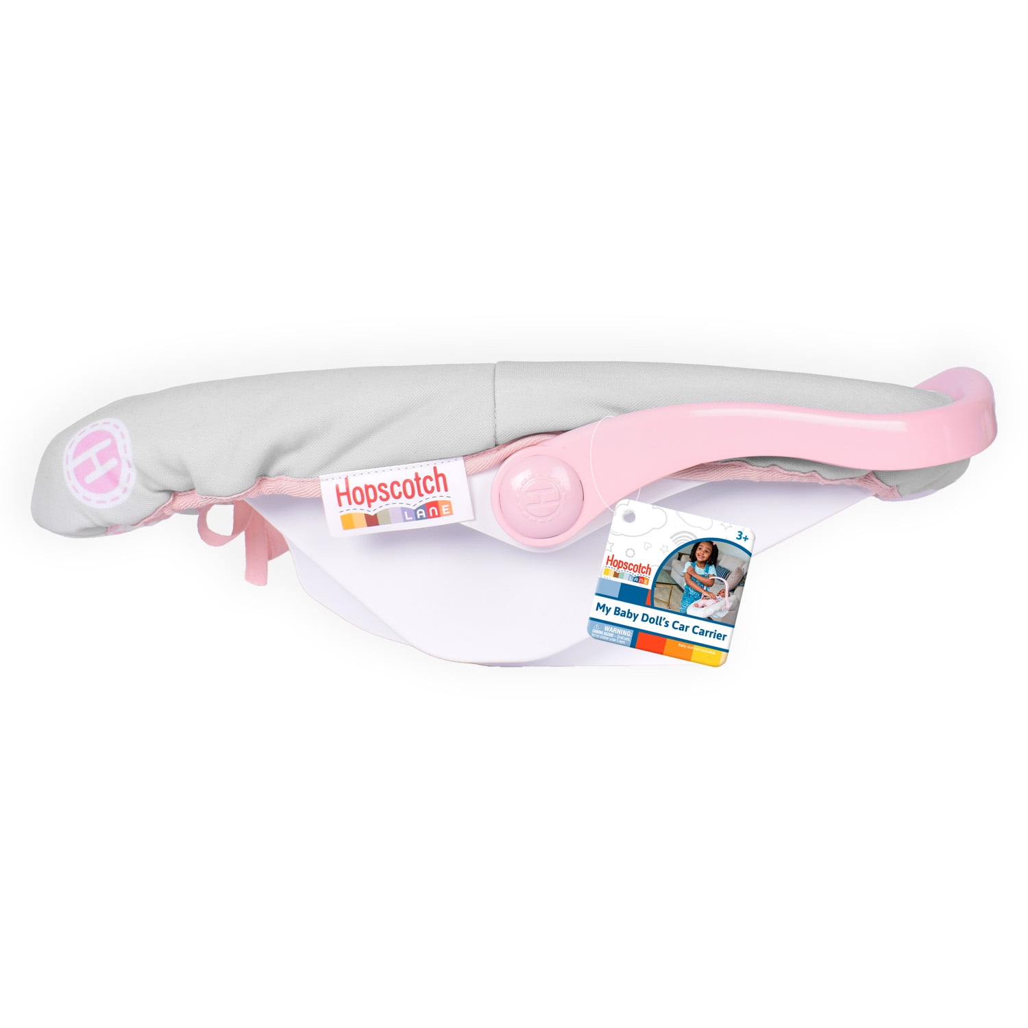 Hopscotch Lane Baby Doll Accessory Car Carrier - Pink, Children Ages 2+