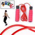 thumbnail image 3 of Cuerda para saltar suave ajustable con asas de espuma respetuosas con la piel para niños, estudiantes y adultos, cuerda para saltar para ejercicios al aire libre, recuerdo de fiesta, actividad, 3 of 5