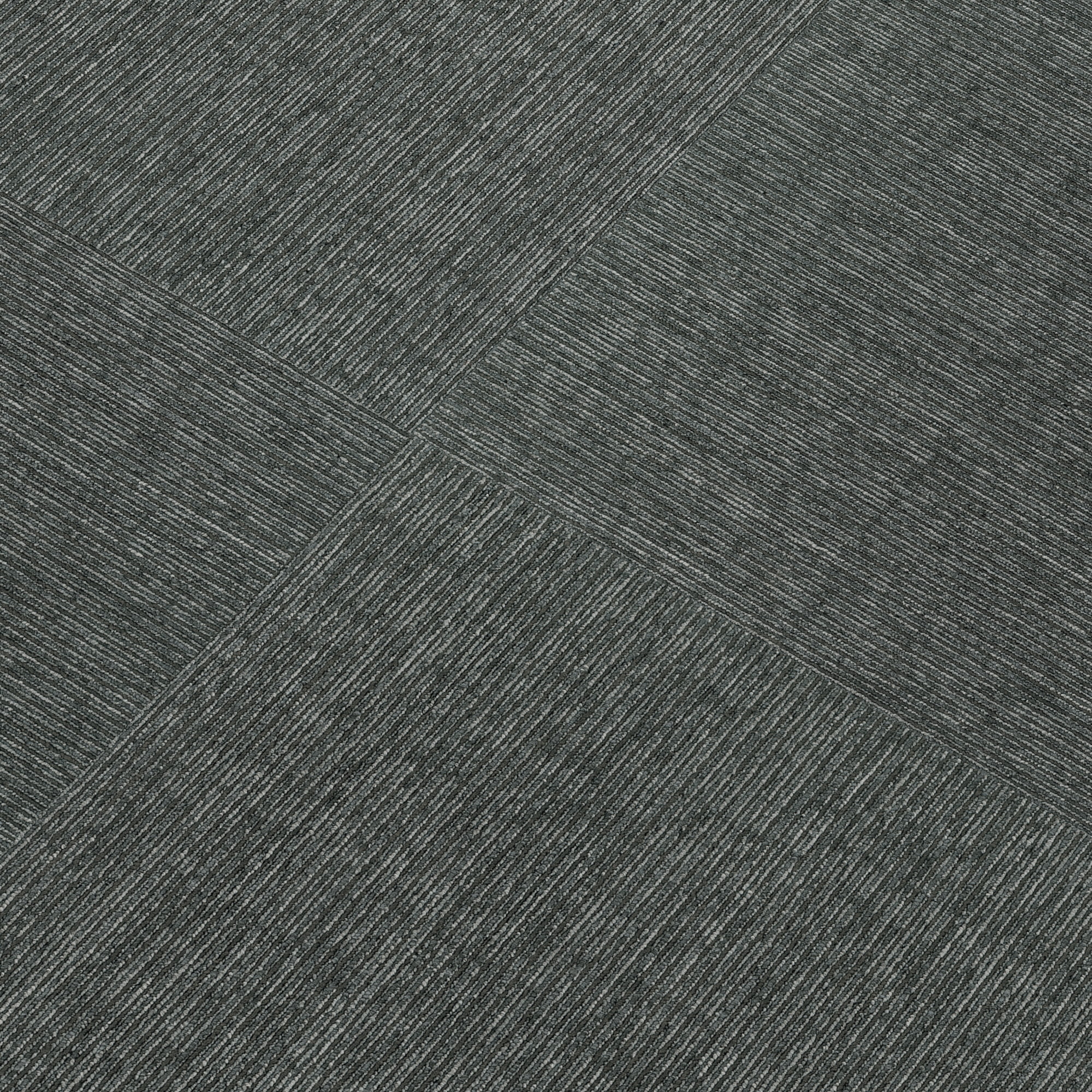 Mohawk Basics 24" x 24" Carpet Tile with EnviroStrand™ PET Fiber in Charcoal (96 sq ft per carton)