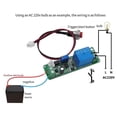 thumbnail image 3 of DC 12V Timing Timer Delay 1-10S Time Adjustable Relay with Indicator Light Turn OFF Relay Module Tr, 3 of 5