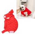 thumbnail image 4 of Chaleco de Invierno para Perros ANGGREK Algodón Rojos, 4 of 8