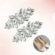 thumbnail image 3 of Hebilla de cristal para zapatos de moda, clip de diamantes de imitación para zapatos, accesorios de decoración para zapatos DIY de plata para bodas, novias y mujeres., 3 of 7