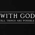thumbnail image 2 of CafePress - With God All Things Are Possible Maternity T Shirt - Maternity Dark T-Shirt, 2 of 3