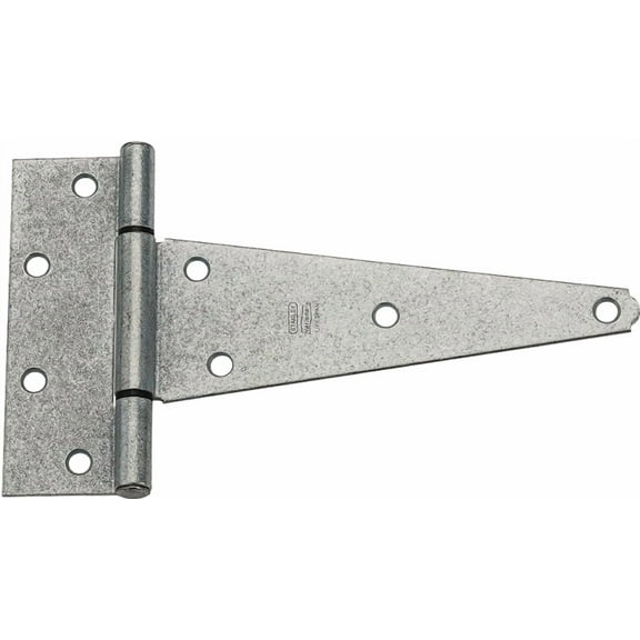 National Hardware N129-502 8" Galvanized Extra Heavy T Hinge