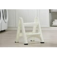 thumbnail image 2 of Rubbermaid Two-Step Folding Foot Stool - Foldable, 2 Step - White — Residential Use, Standard Application, 2 of 7