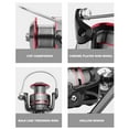 thumbnail image 5 of Fishing Reel 500-7000 Drag 10kg Metal Spool Handle Spinning Reel Saltwater Reel carp Reel Fishing Line, 5 of 7