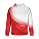 thumbnail image 5 of Sudadera con capucha para hombre, estilo casual, con cuello redondo, estampado, manga larga, blusa de poliéster, 5 of 6