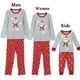 thumbnail image 3 of Conjunto de pijamas navideños a juego para toda la familia, ropa de dormir para hombres, mujeres y niños, conjunto de pijama de Papá Noel con parte superior e inferior de algodón, talla grande, 3 of 4
