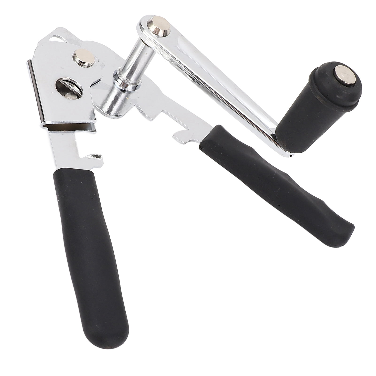 Suodoka Professional Stainless Steel Manual Can Opener Heavy Duty Safety Portable Lid Opener Ergonomic Handle for Home Kitchen Cooking Outdoor Camping Tin Bottle Jar Opening Tool 7.8 inches / 19.8 cm