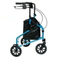 thumbnail image 6 of Lumex 609201B 3 Wheel Cruiser Lightweight Adjustable Rollator, Bondi Blue, 6 of 6