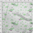 thumbnail image 4 of oneOone Georgette Viscose Mint Green Fabric Kids Sewing Fabric By The Yard Printed Diy Clothing Sewing Supplies 42 Inch Wide, 4 of 6